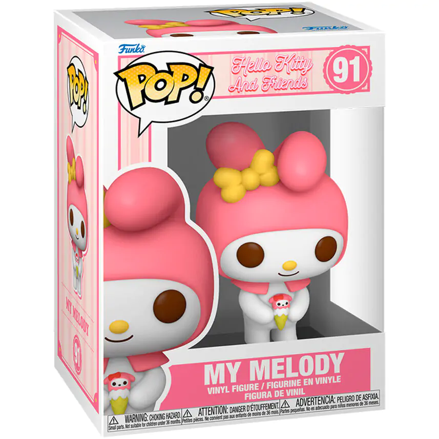 Hello Kitty Funko POP! Sanrio Vinyl figura My Melody 9 cm termékfotó