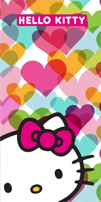 Hello Kitty fürdőlepedő, strand törölköző 70*140cm (Fast Dry) termékfotó