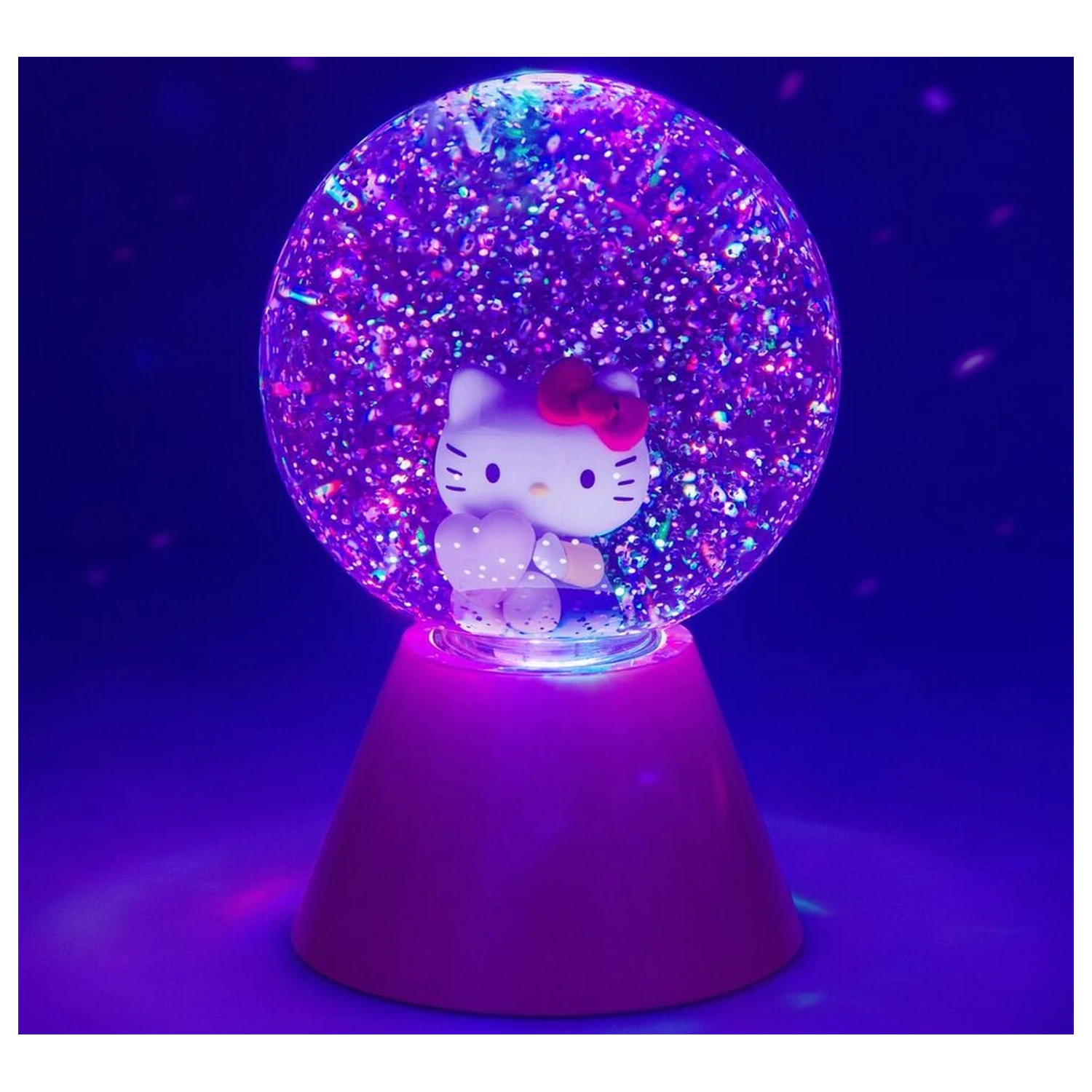 Hello Kitty Glitter LED lámpa termékfotó