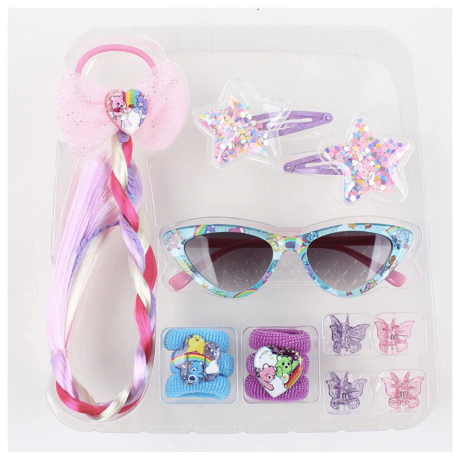 Hello Kitty haj kiegészítő csomag és napszemüveg termékfotó