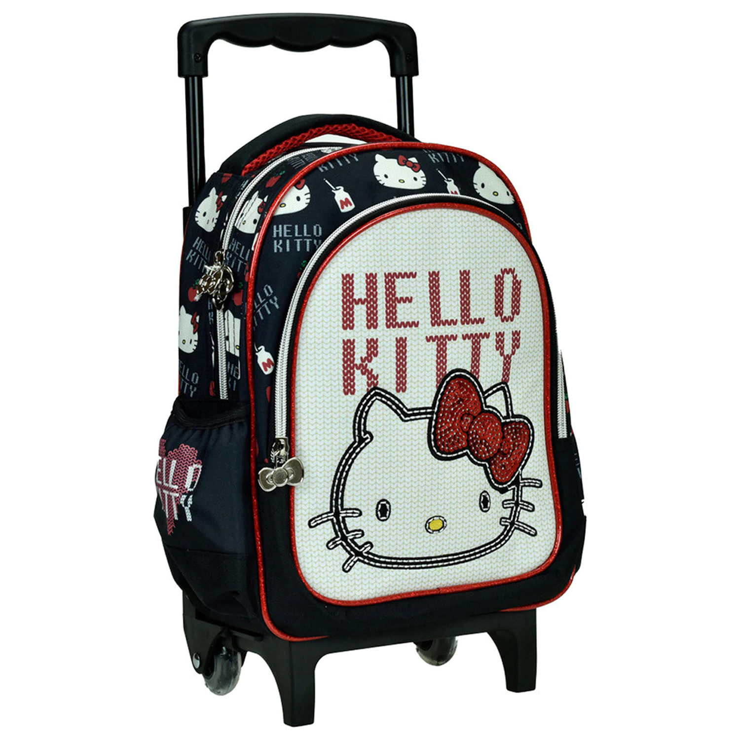 Hello Kitty Heart gurulós ovis hátizsák, táska 30 cm termékfotó