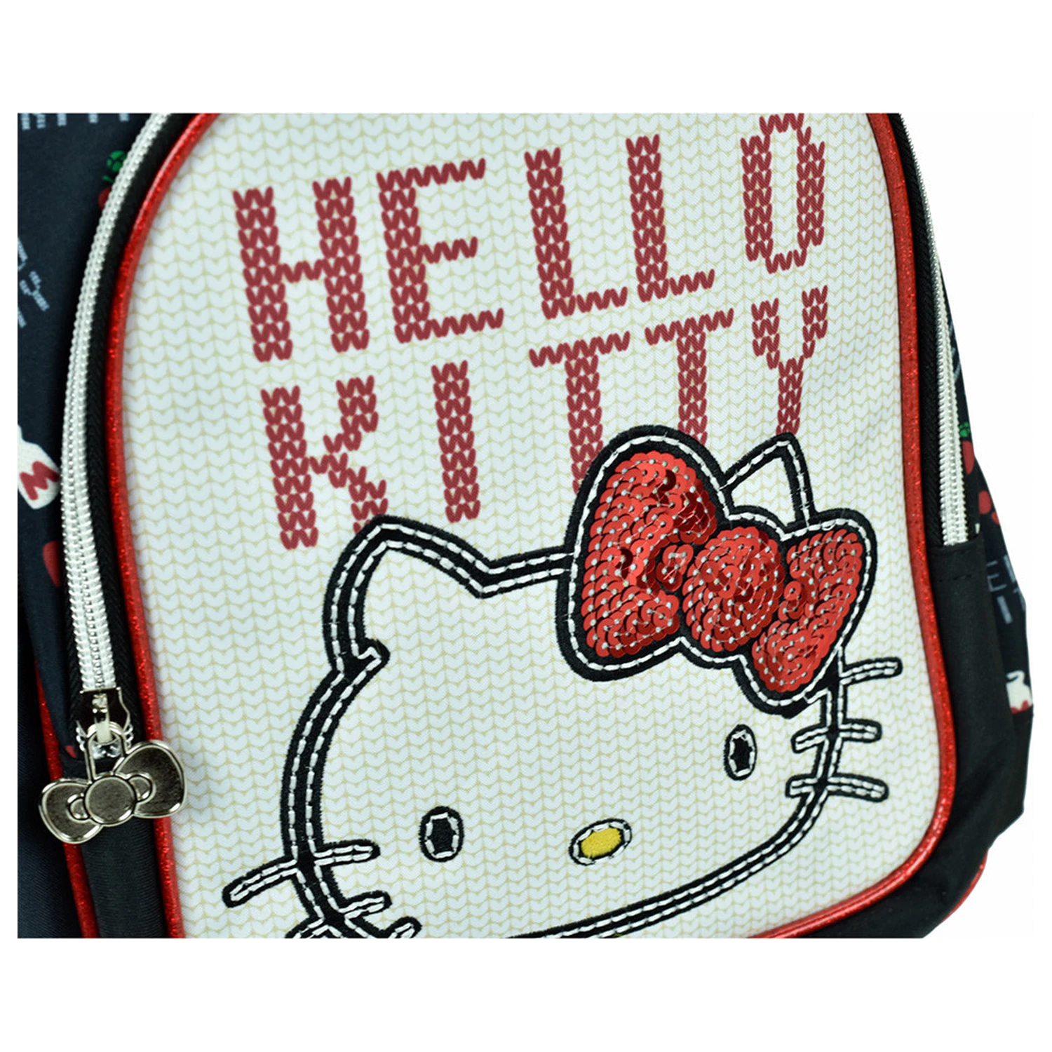 Hello Kitty Heart gurulós ovis hátizsák, táska 30 cm termékfotó