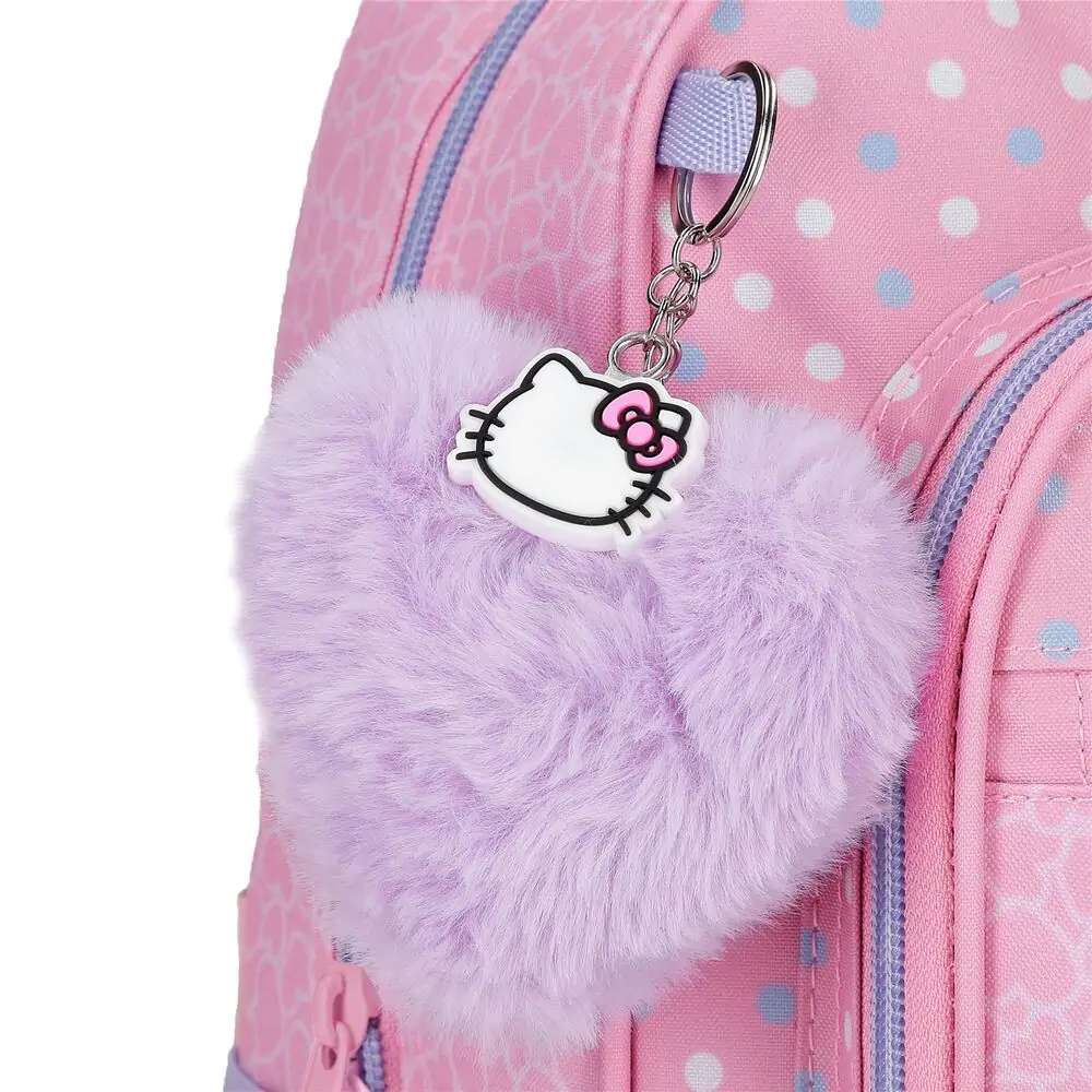Hello Kitty Hearts &amp; Dots táska hátizsák 33cm termékfotó