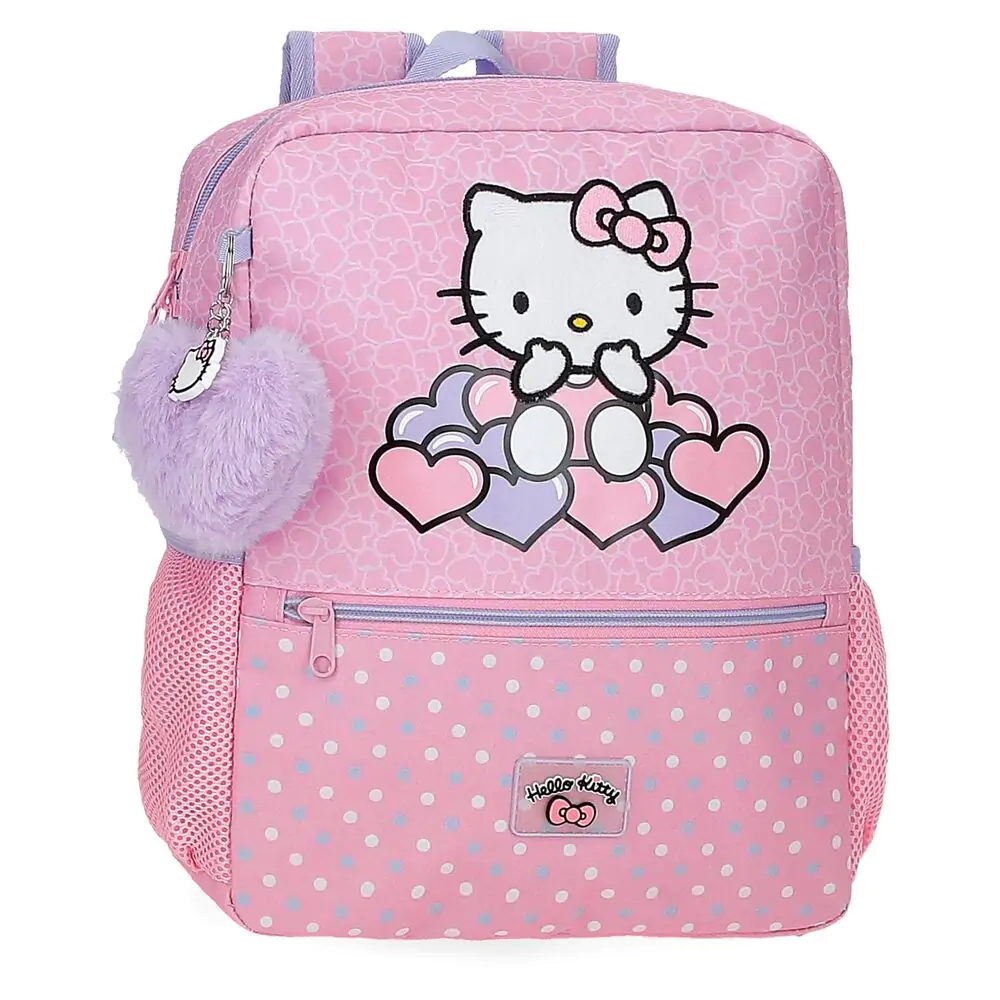 Hello Kitty Hearts &amp; Dots táska hátizsák 33cm termékfotó