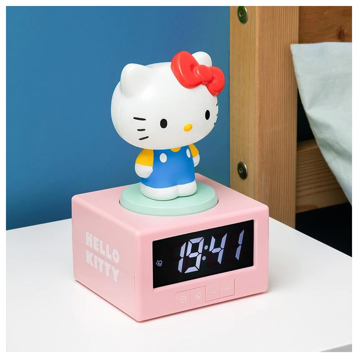 Hello Kitty Icon lámpa ébresztőóra 12 cm termékfotó