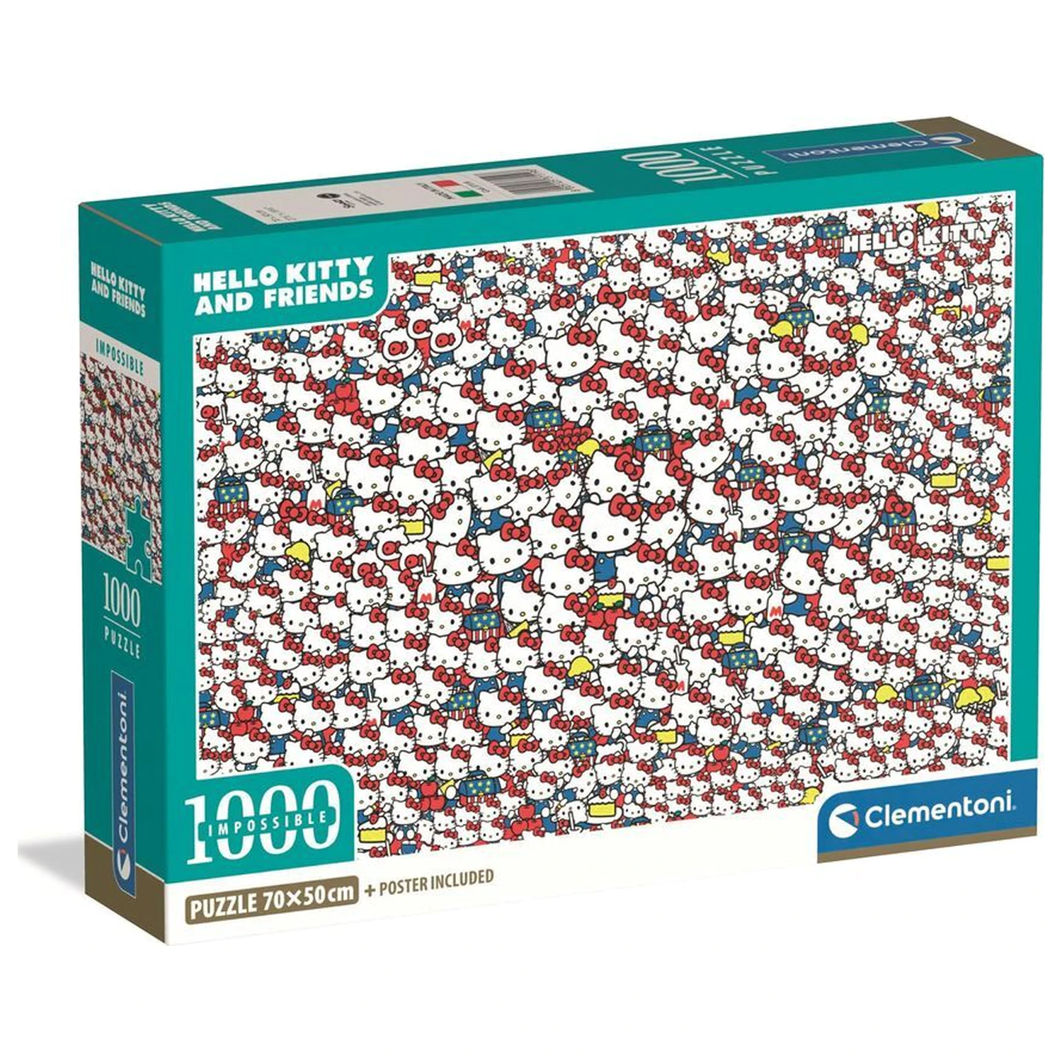 Hello Kitty impossible puzzle 1000db-os termékfotó