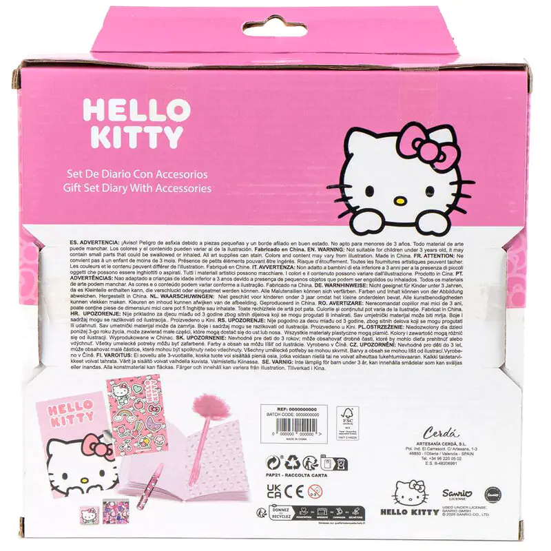 Hello Kitty keményfedeles füzet csomag termékfotó