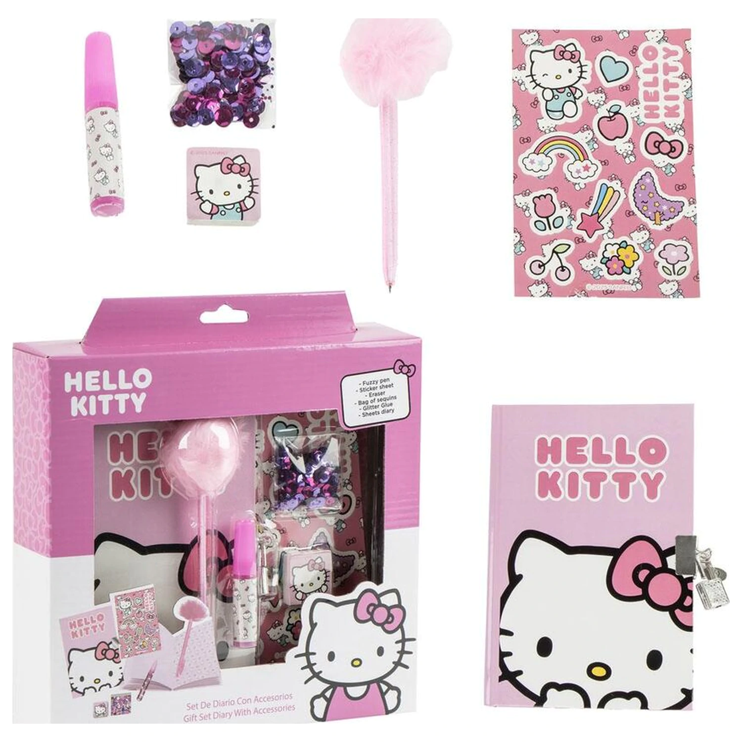 Hello Kitty keményfedeles füzet csomag termékfotó