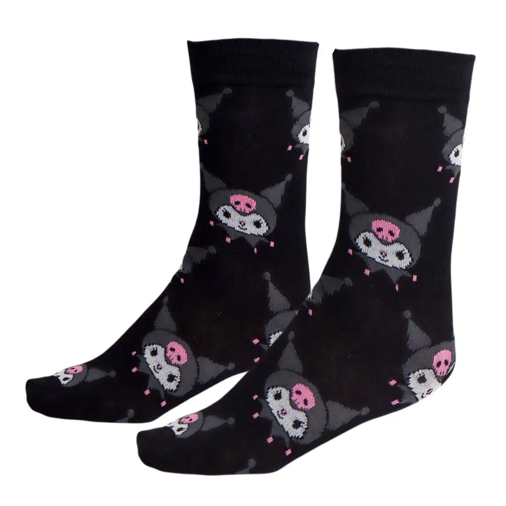 Hello Kitty Kuromi 3 db-os felnőtt zokni csomag termékfotó