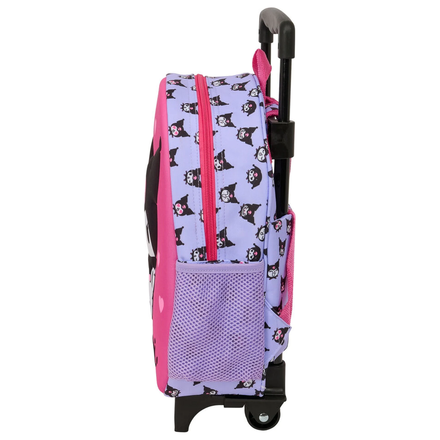 Hello Kitty Kuromi 3D gurulós táska 33cm termékfotó