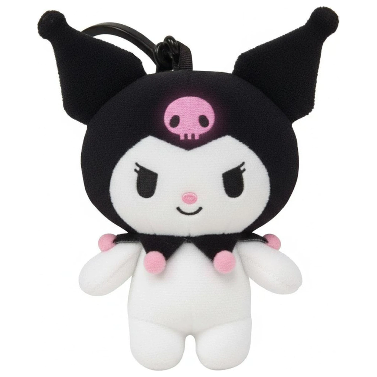 Hello Kitty Kuromi 3D plüss figura akasztóval, táskadísz 13 cm termékfotó