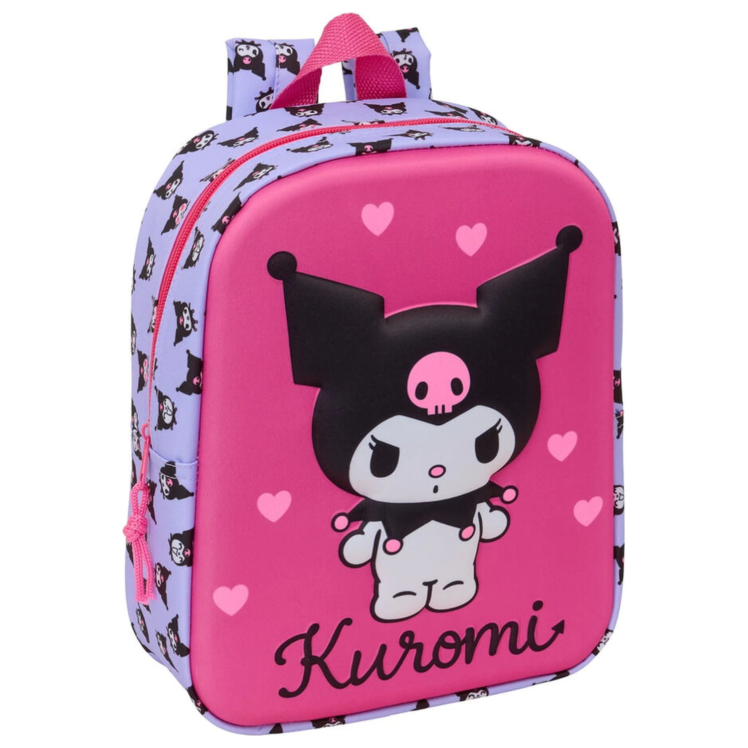 Hello Kitty Kuromi 3D táska hátizsák 27cm termékfotó