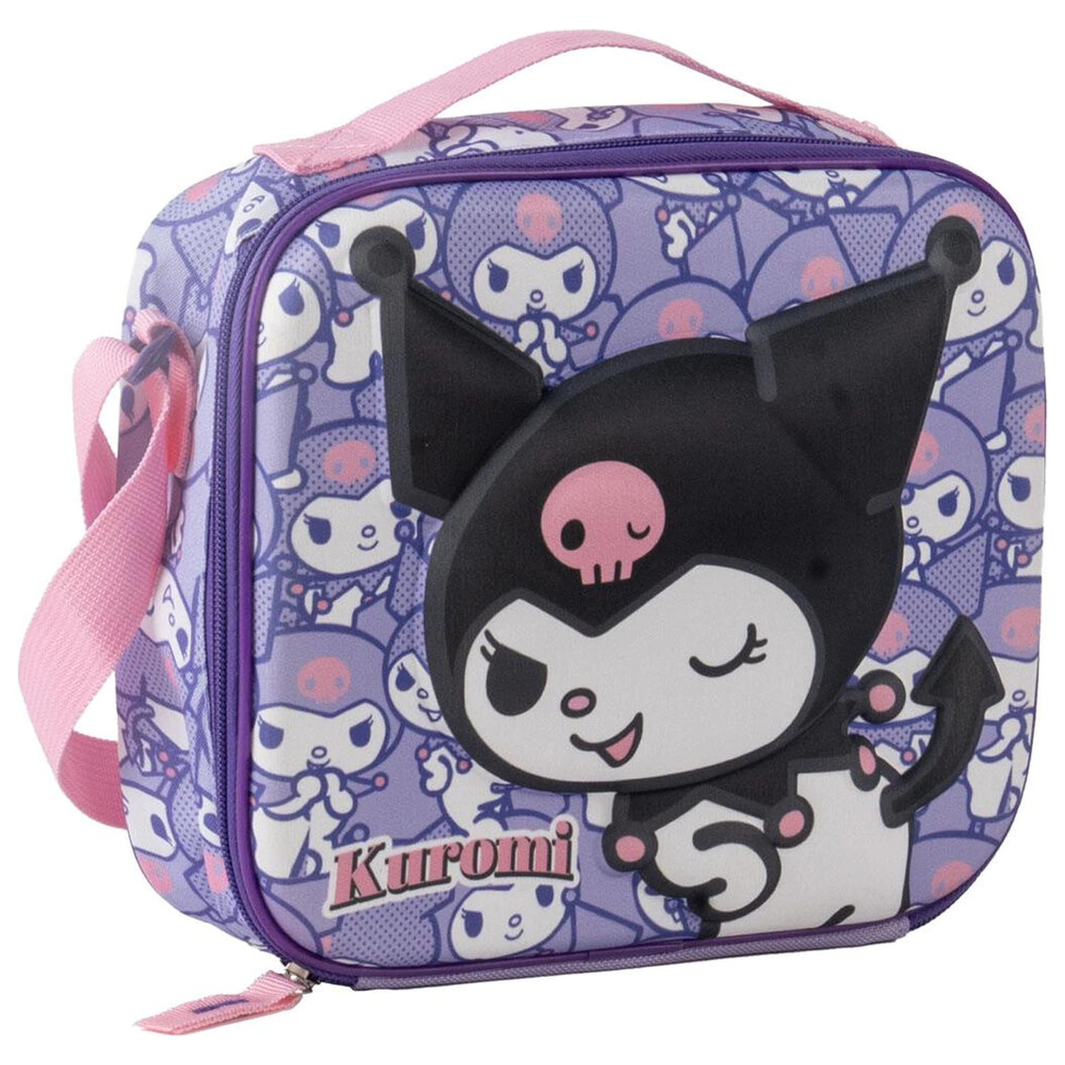 Hello Kitty Kuromi 3D uzsonnás táska termékfotó