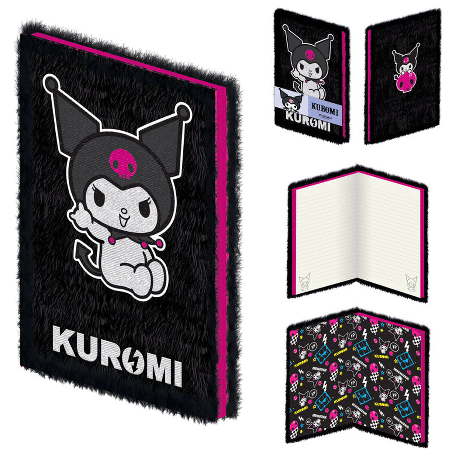 Hello Kitty Kuromi A5 jegyzetfüzet termékfotó