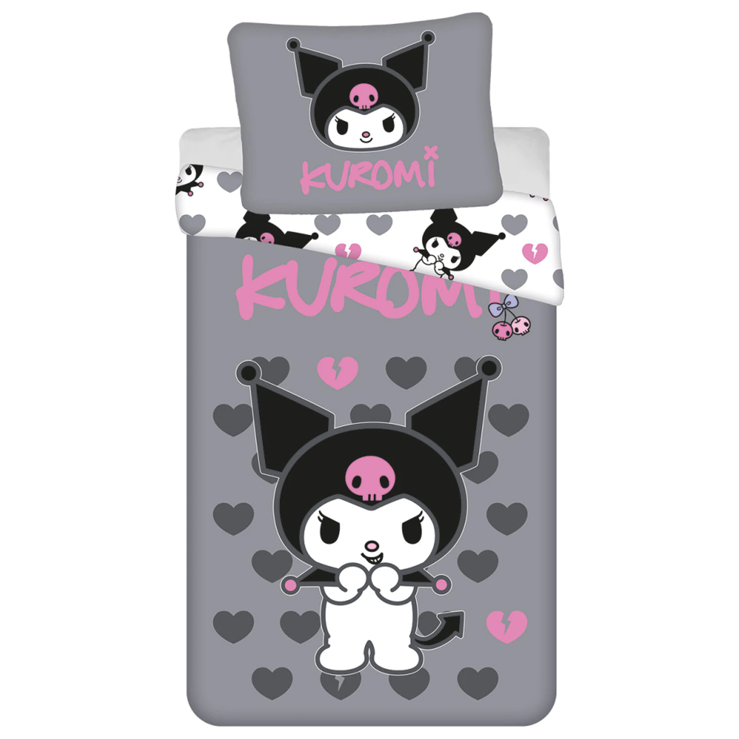 Hello Kitty Kuromi ágyneműhuzat  termékfotó