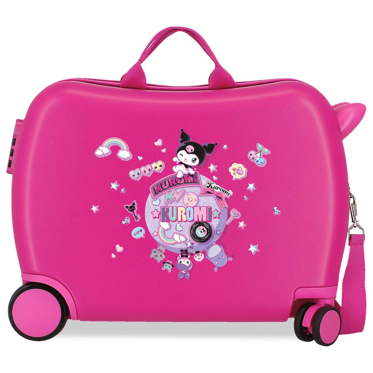 Hello Kitty Kuromi Akör alakú The World ABS táska bőrönd 50cm termékfotó
