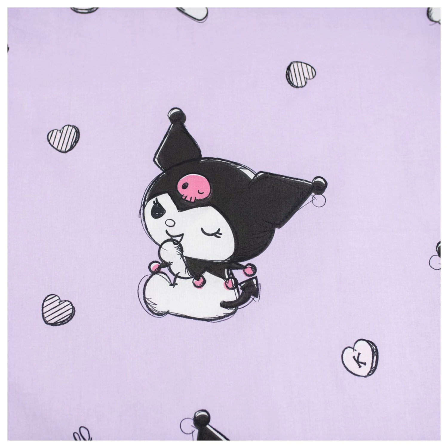 Hello Kitty Kuromi Be Yourself ágyneműhuzat  termékfotó