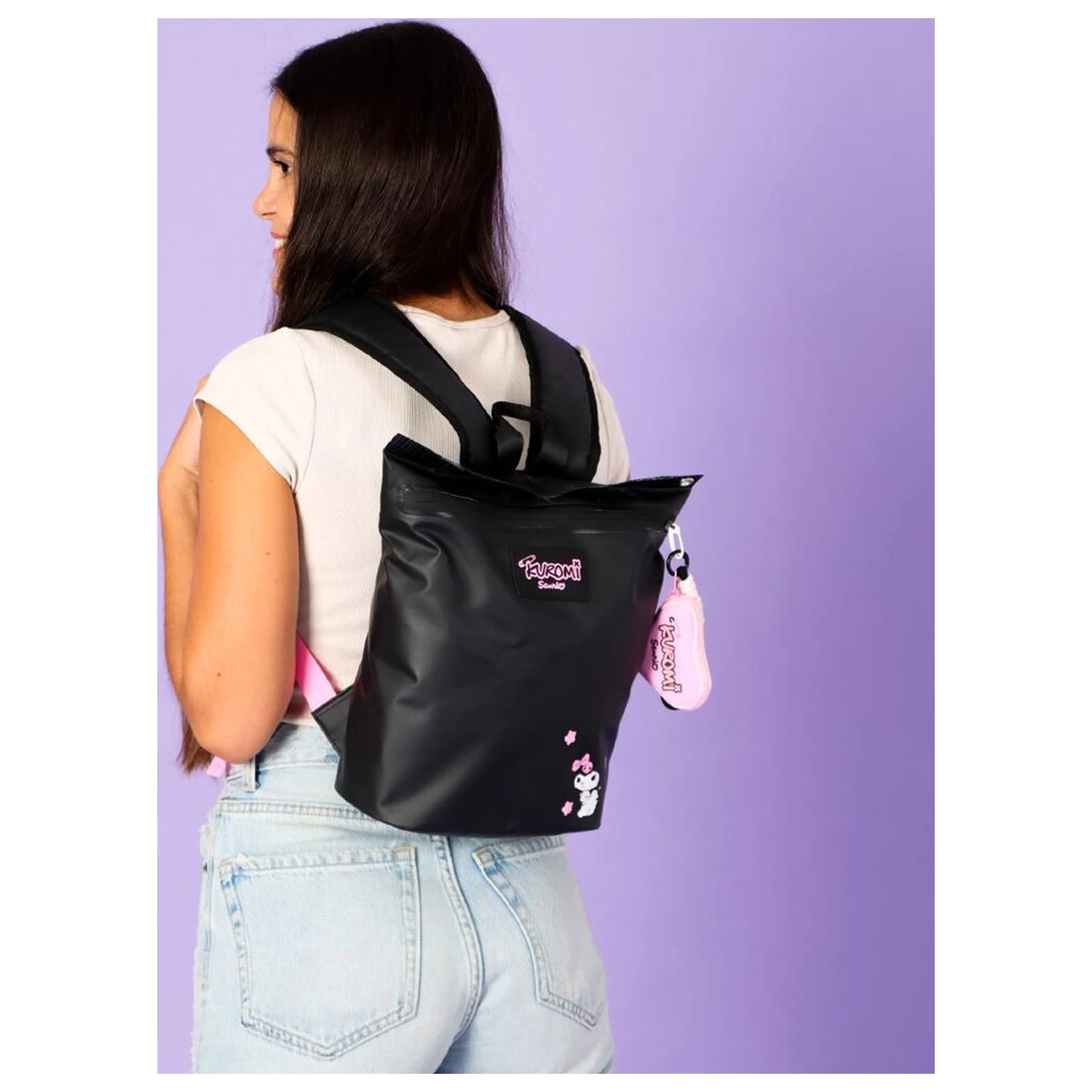 Hello Kitty Kuromi casual táska hátizsák 33cm termékfotó