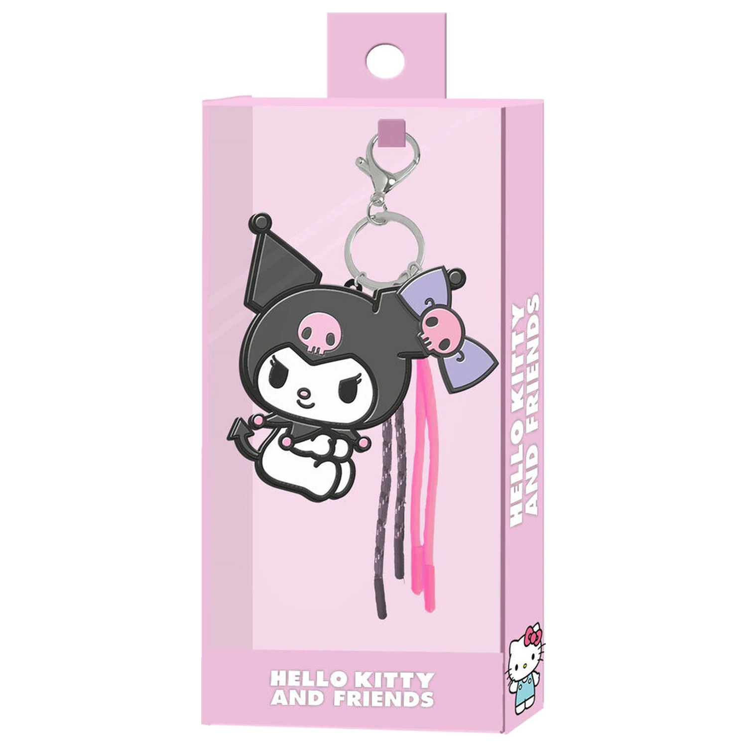Hello Kitty Kuromi charm kulcstartó termékfotó