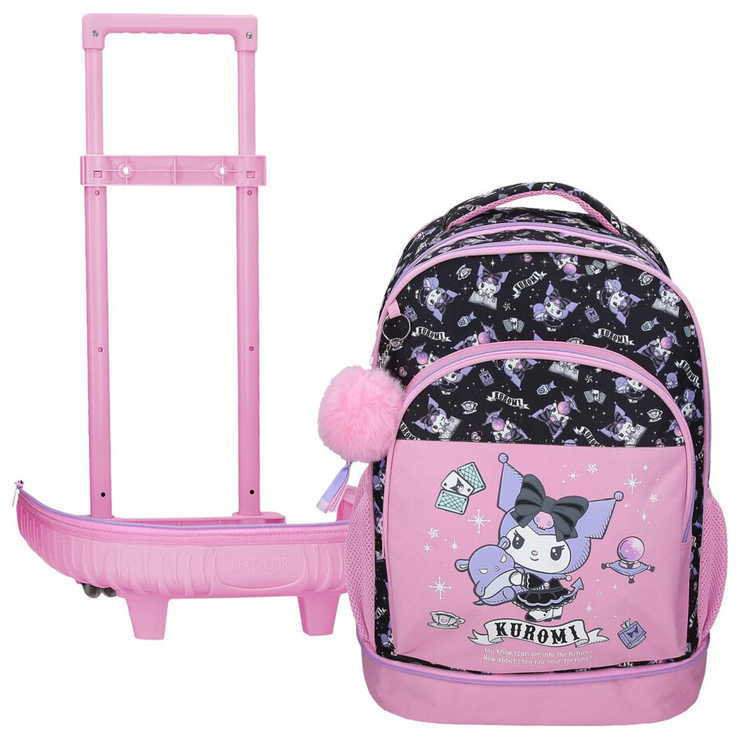 Hello Kitty Kuromi Fortune Telling gurulós táska 43cm termékfotó