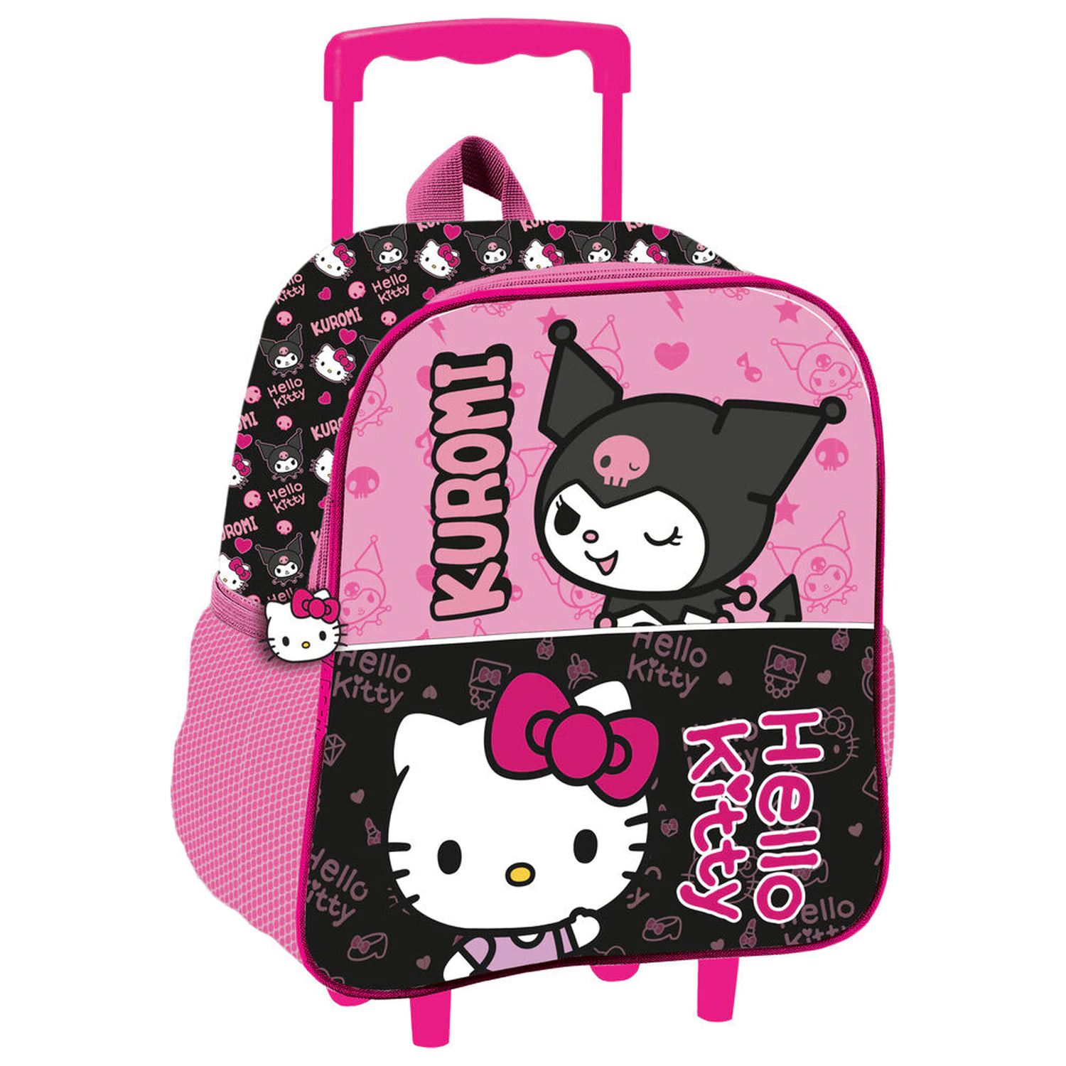 Hello Kitty & Kuromi gurulós táska 32cm termékfotó