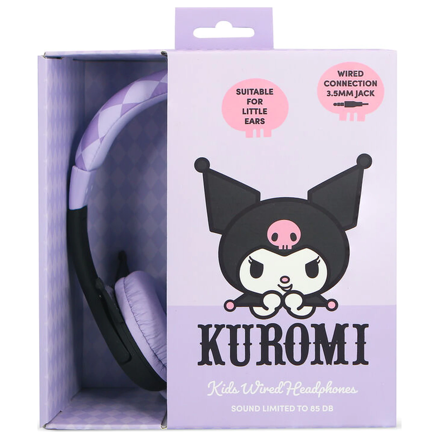 Hello Kitty Kuromi gyerek fejhallgató fülhallgató termékfotó