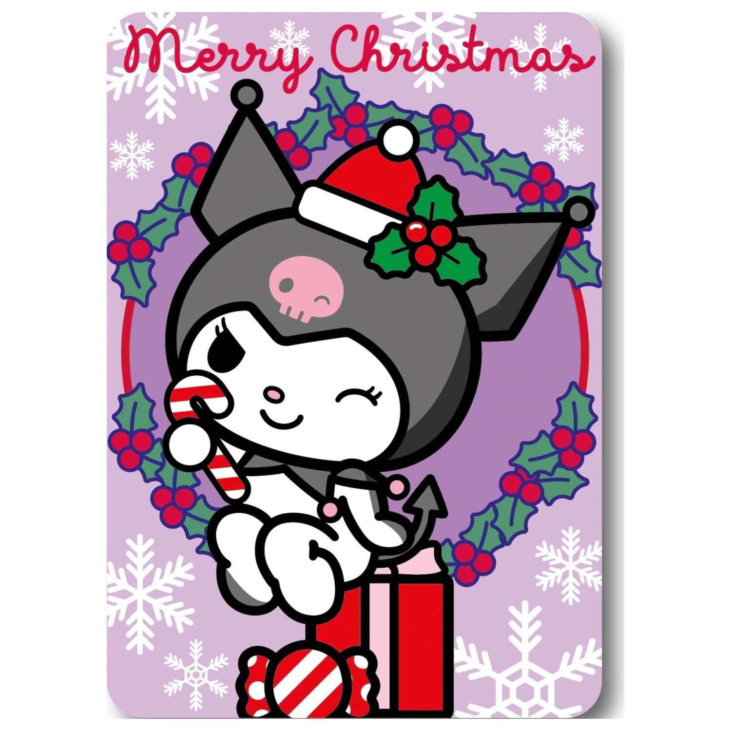 Hello Kitty Kuromi Karácsonyi polár takaró termékfotó