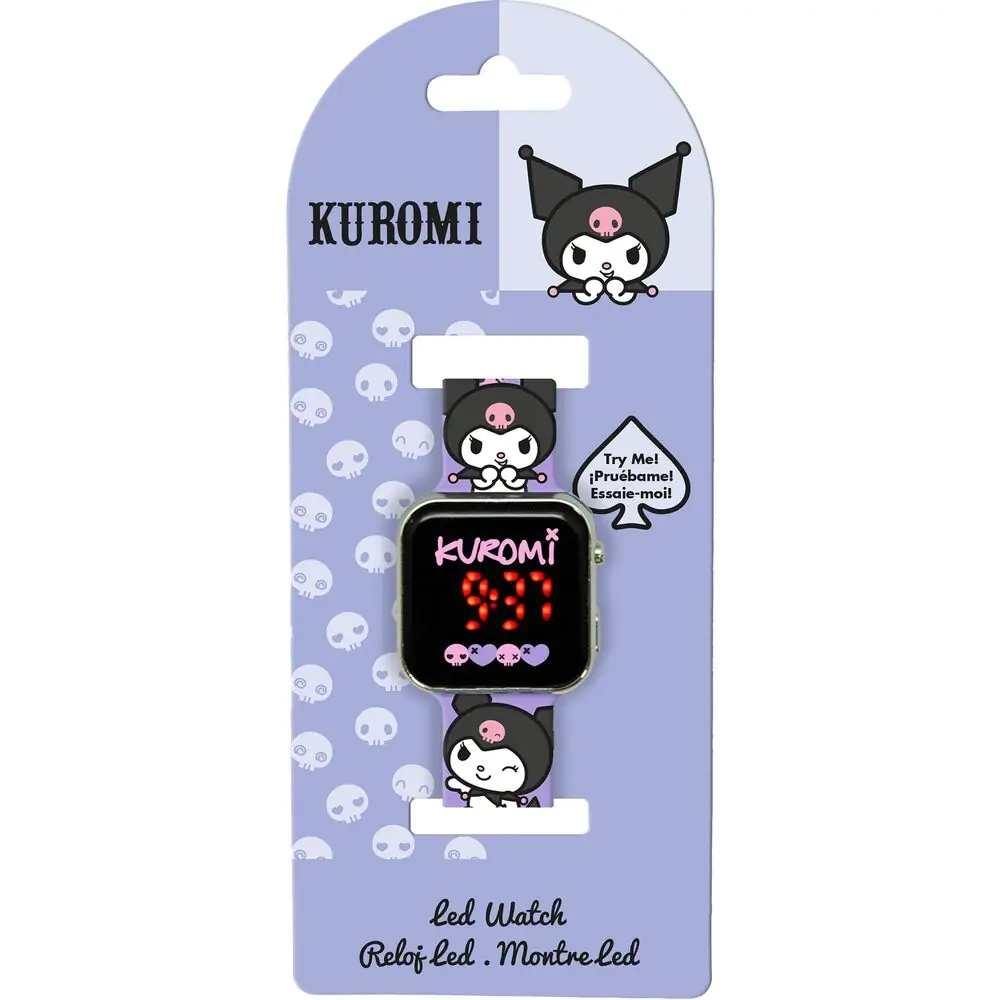 Hello Kitty Kuromi Led-es karóra termékfotó