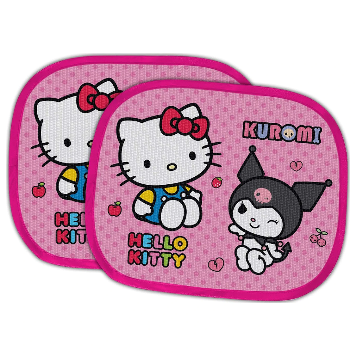 Hello Kitty Kuromi napellenző ablakra 2 db-os termékfotó