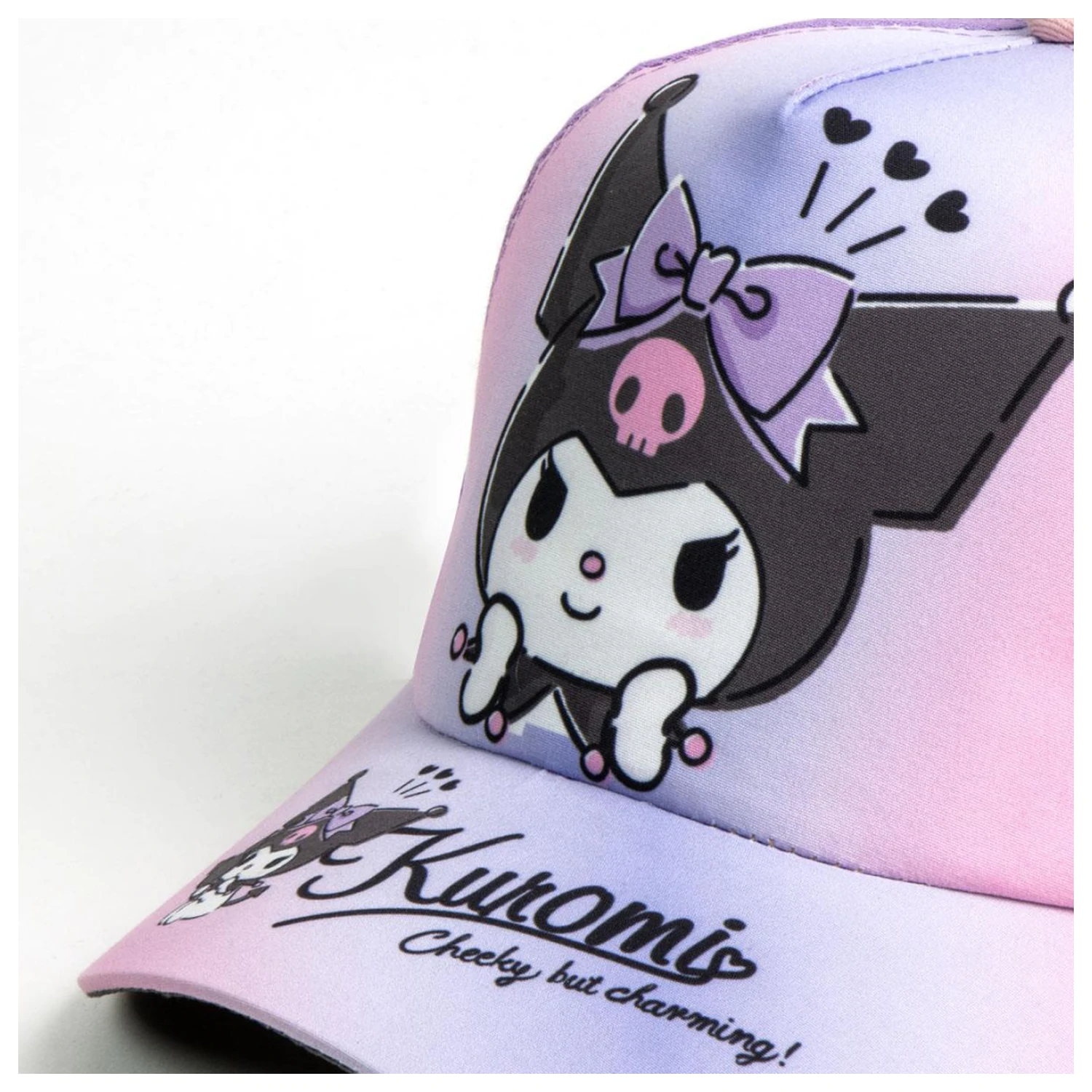 Hello Kitty Kuromi napszemüveg és baseball sapka szett termékfotó