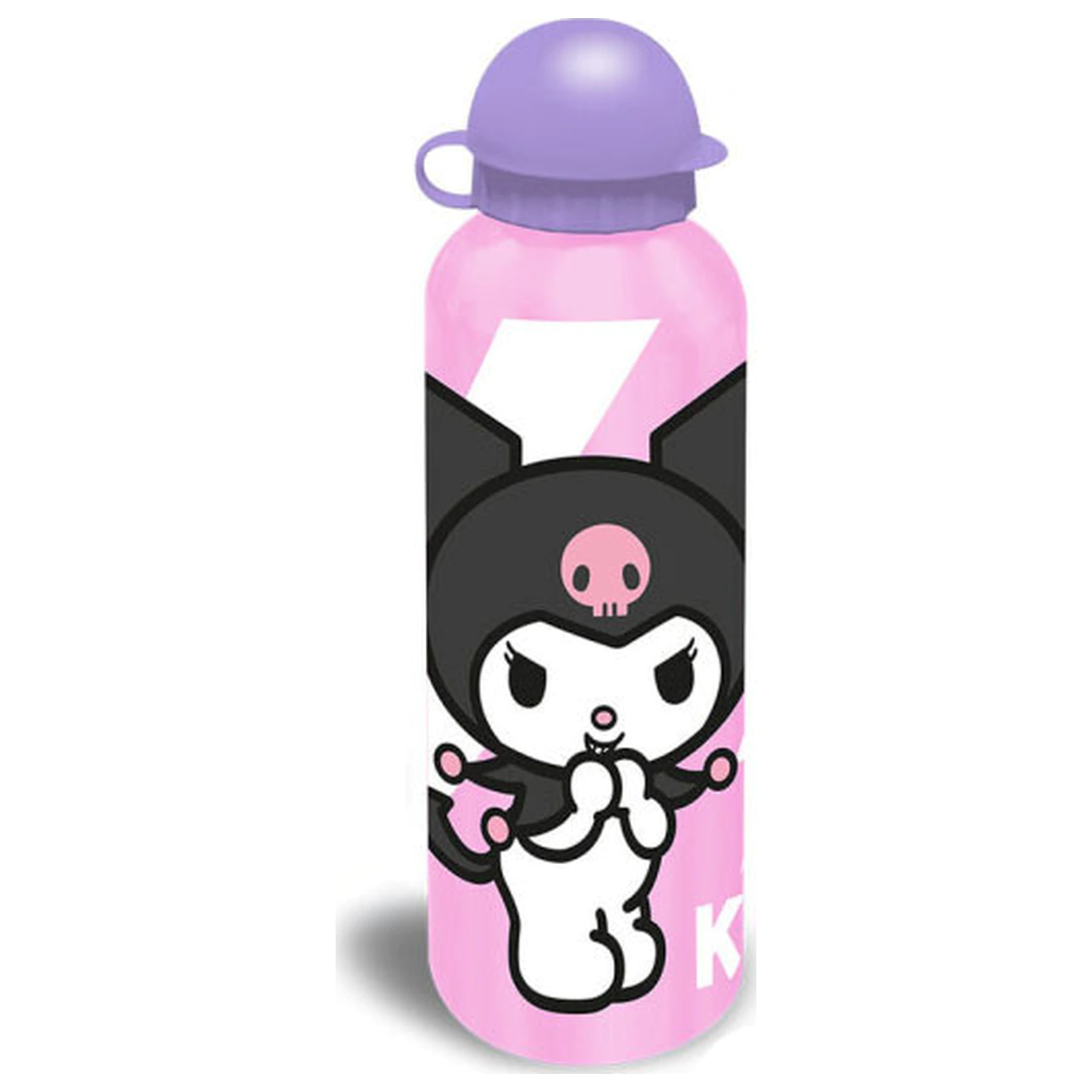 Hello Kitty Kuromi Pink alumínium kulacs ivókupakkal 500 ml termékfotó