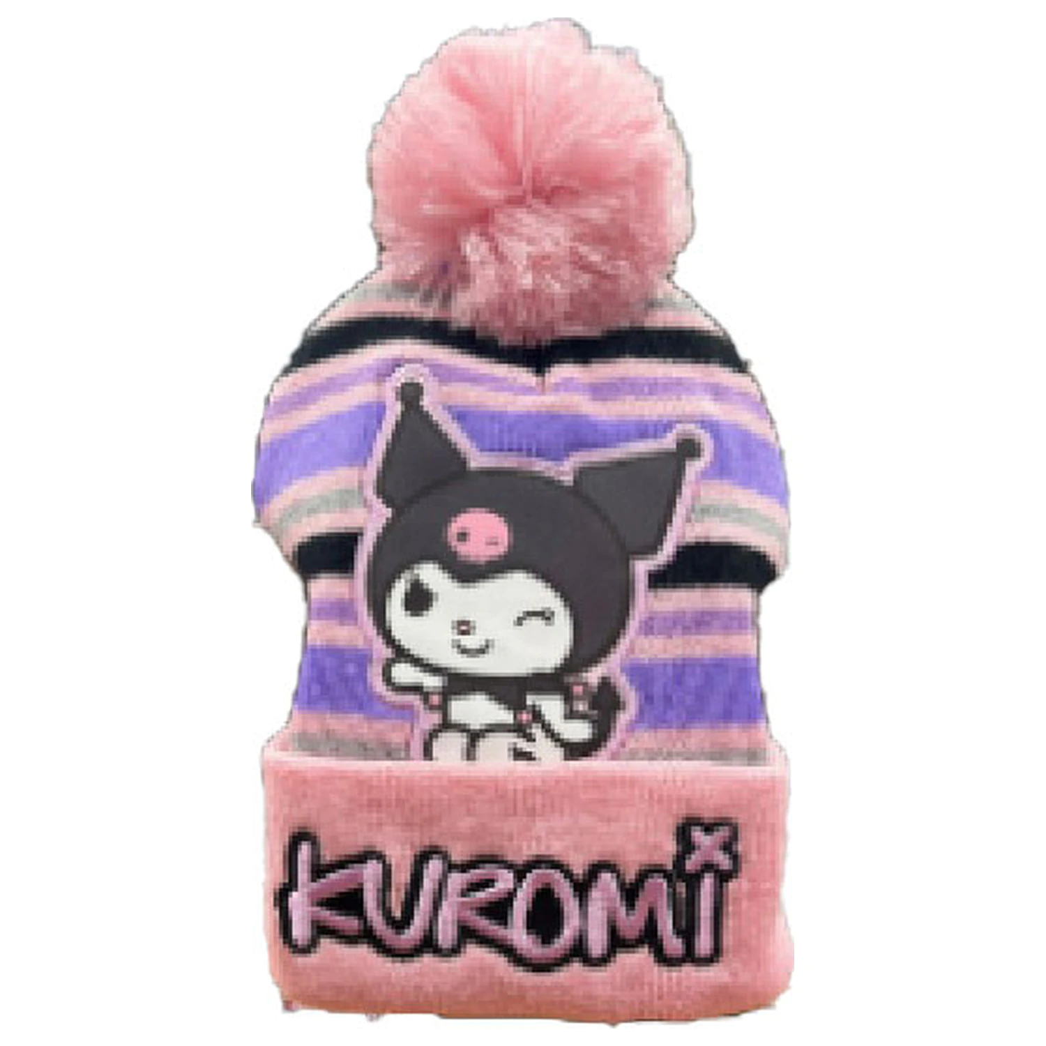 Hello Kitty Kuromi Pink gyerek sapka termékfotó