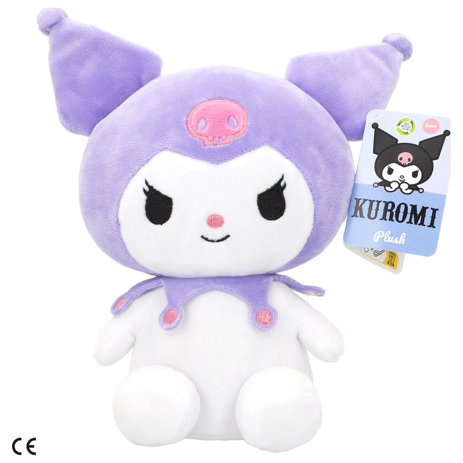 Hello Kitty Kuromi plüss 19,5cm termékfotó