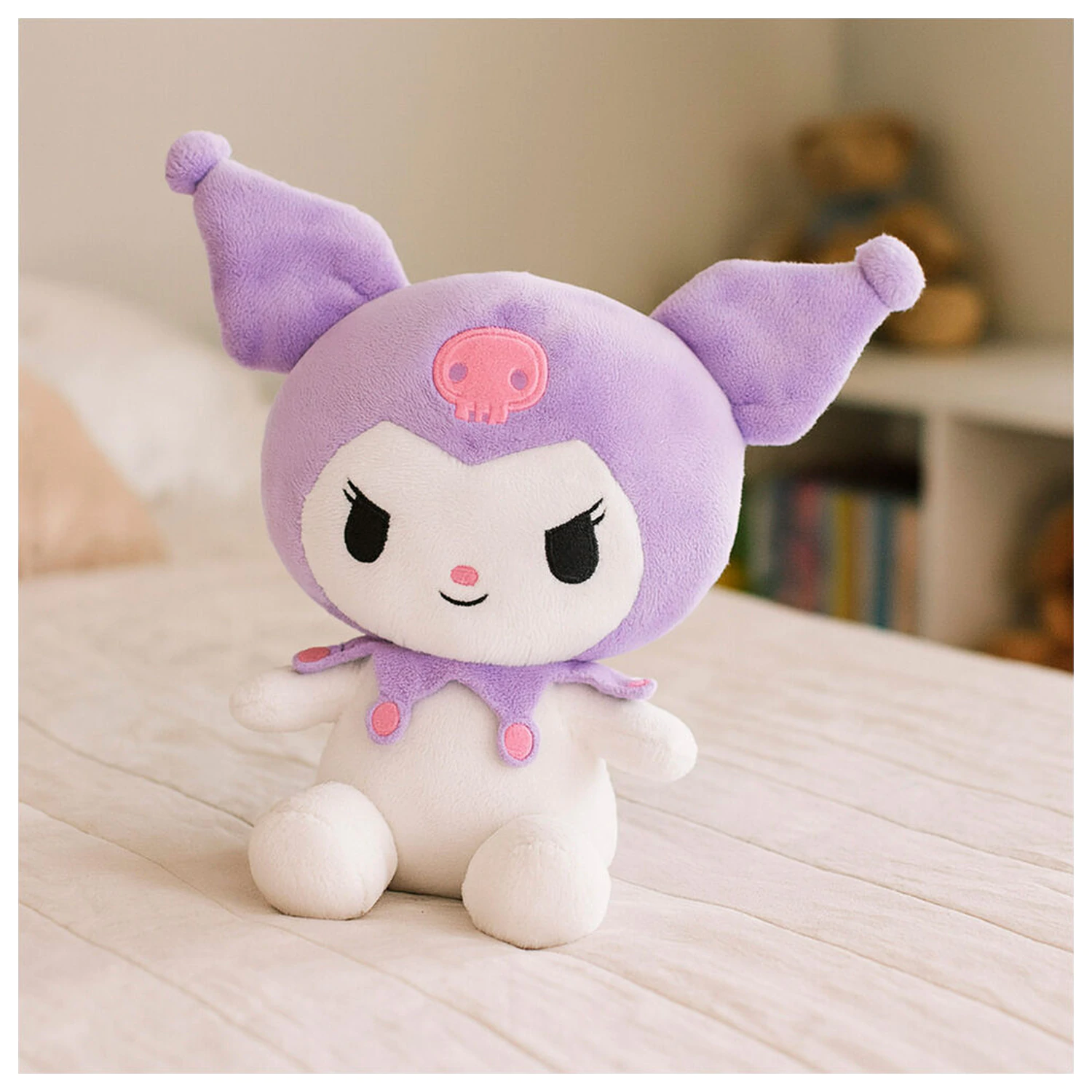 Hello Kitty Kuromi plüss 19,5cm termékfotó