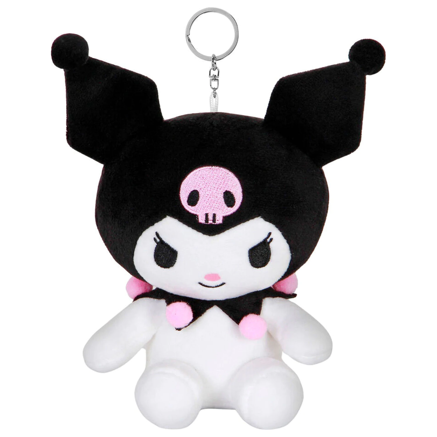 Hello Kitty Kuromi plüss kulcstartó 10cm termékfotó
