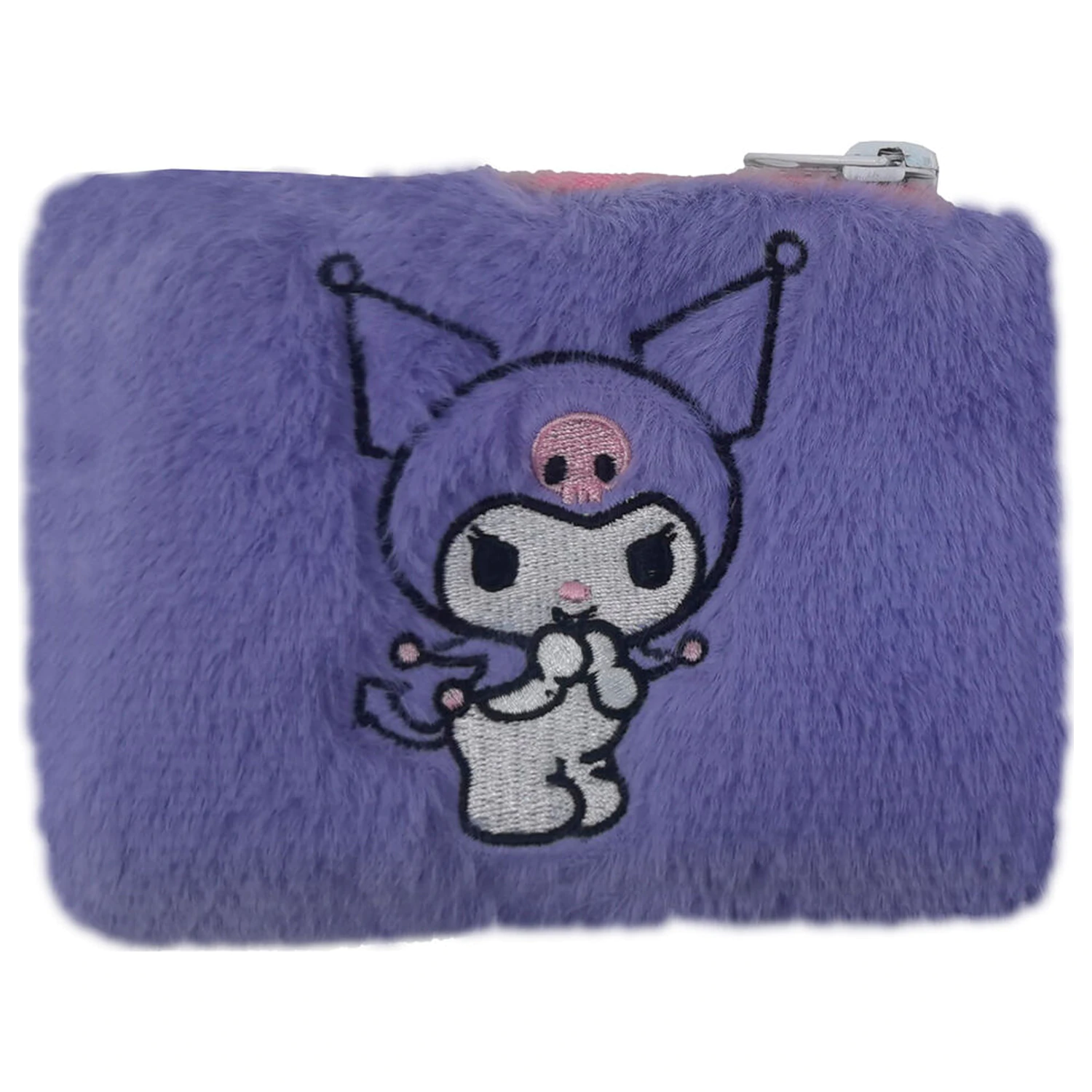Hello Kitty Kuromi plüss pénztárca termékfotó