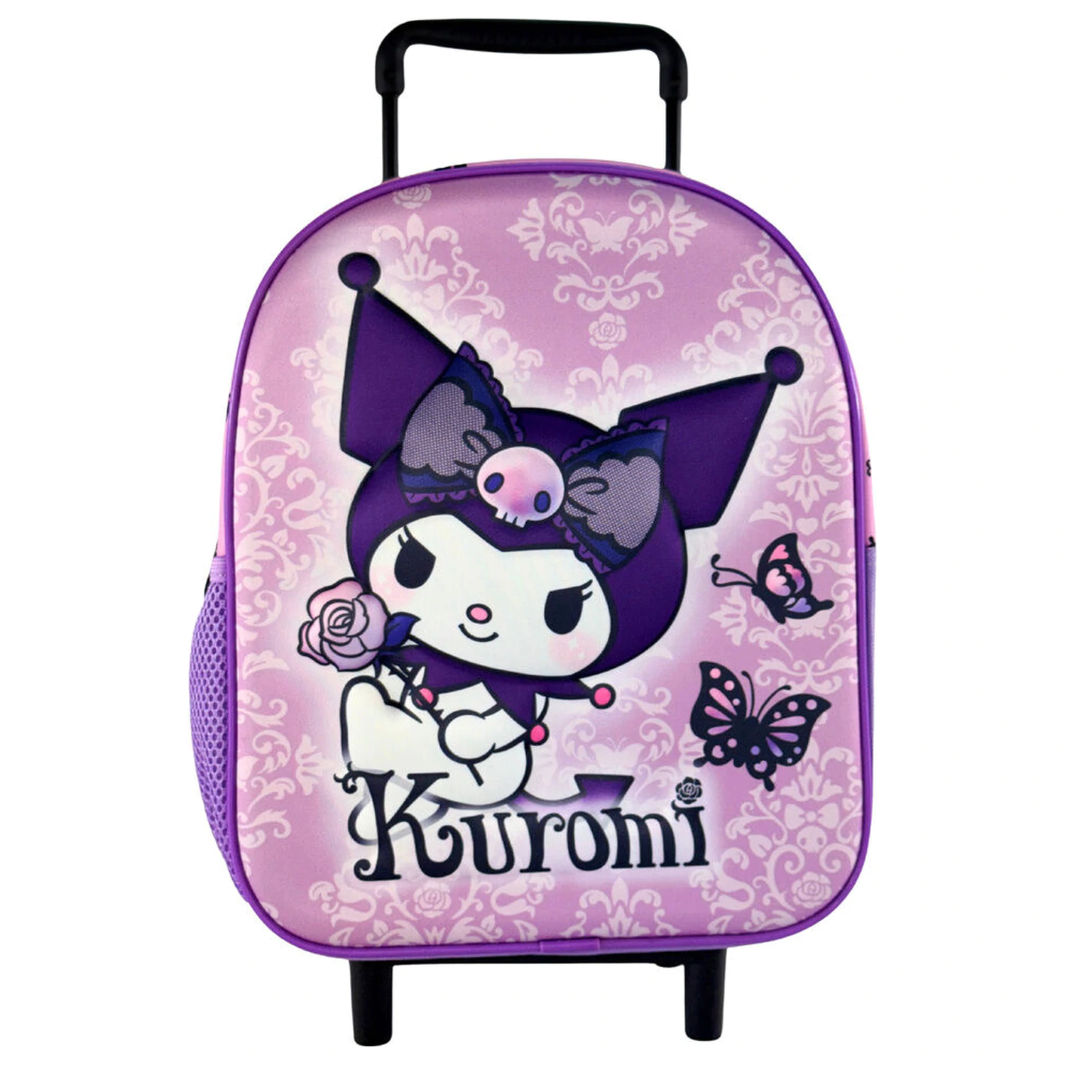 Hello Kitty Kuromi Purple 3D gurulós táska 32cm termékfotó