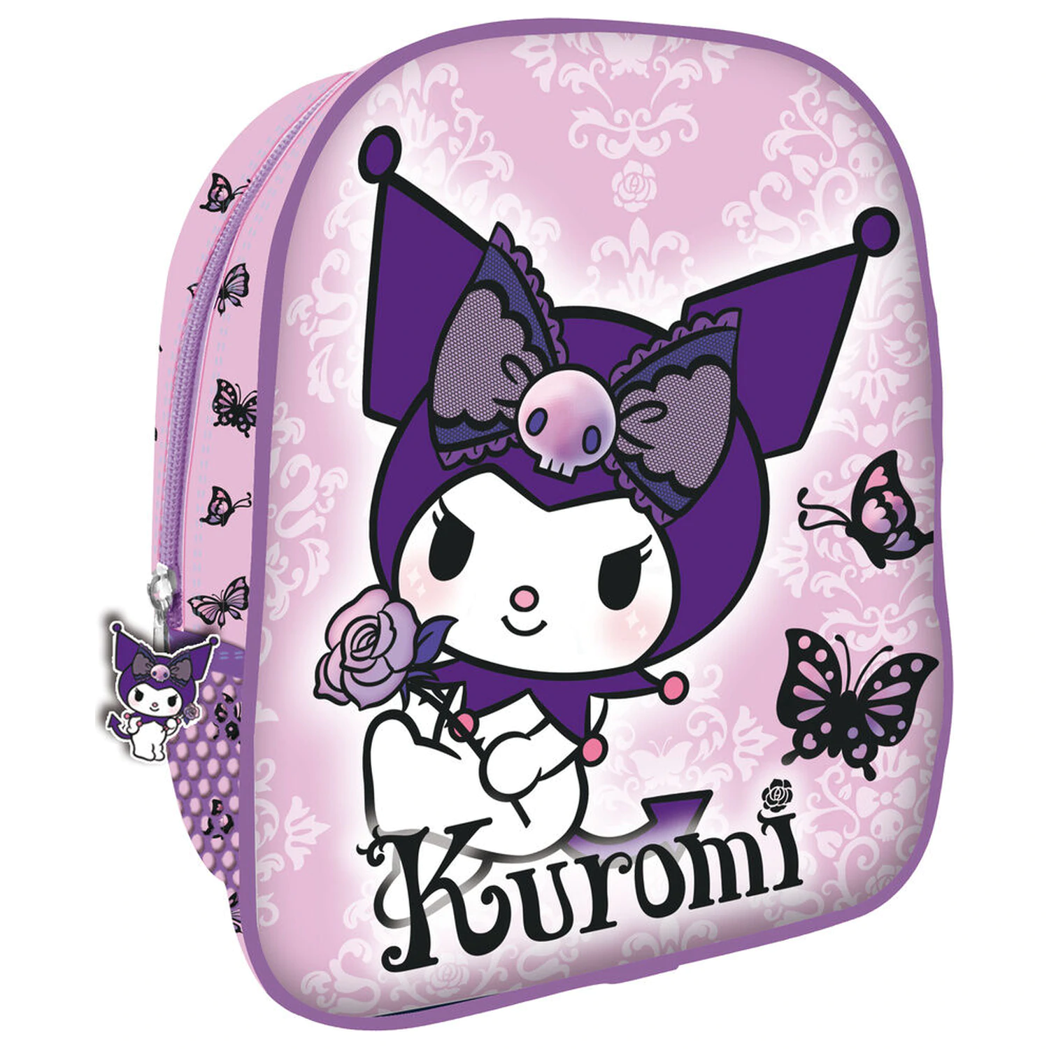 Hello Kitty Kuromi Purple táska hátizsák 26cm termékfotó