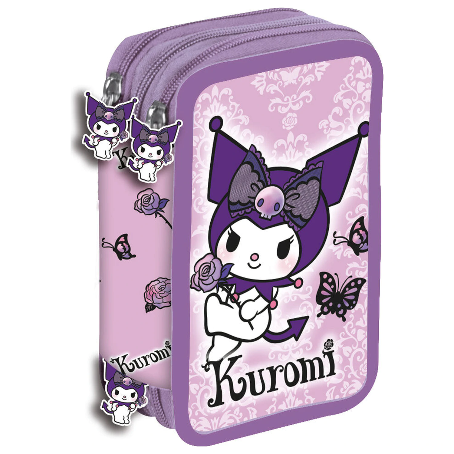 Hello Kitty Kuromi Purple tripla tolltartó termékfotó