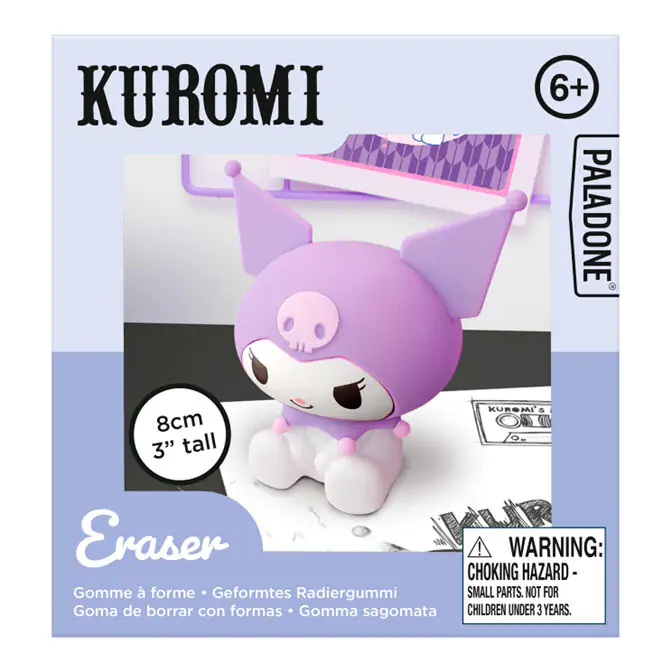 Hello Kitty Kuromi radír termékfotó