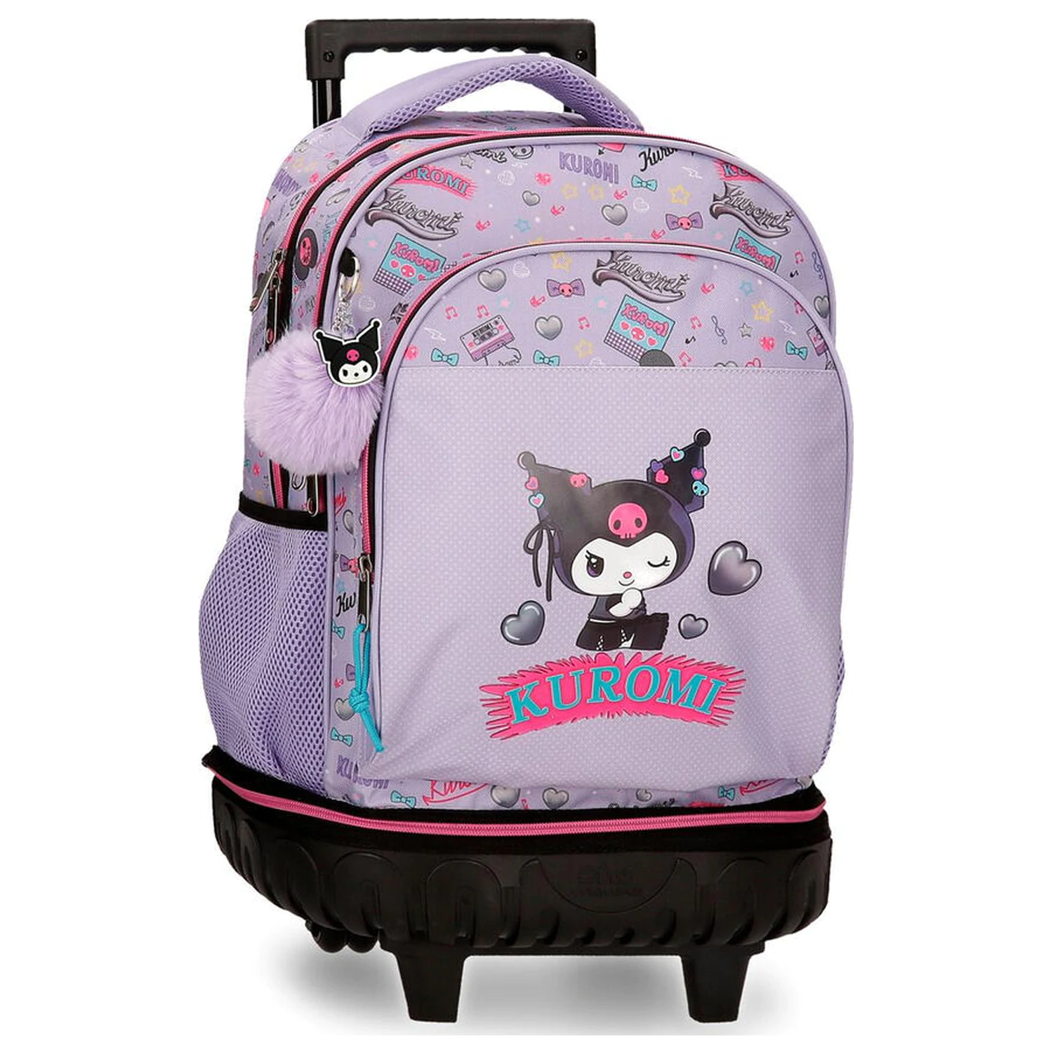 Hello Kitty Kuromi Retropop gurulós táska 43cm termékfotó