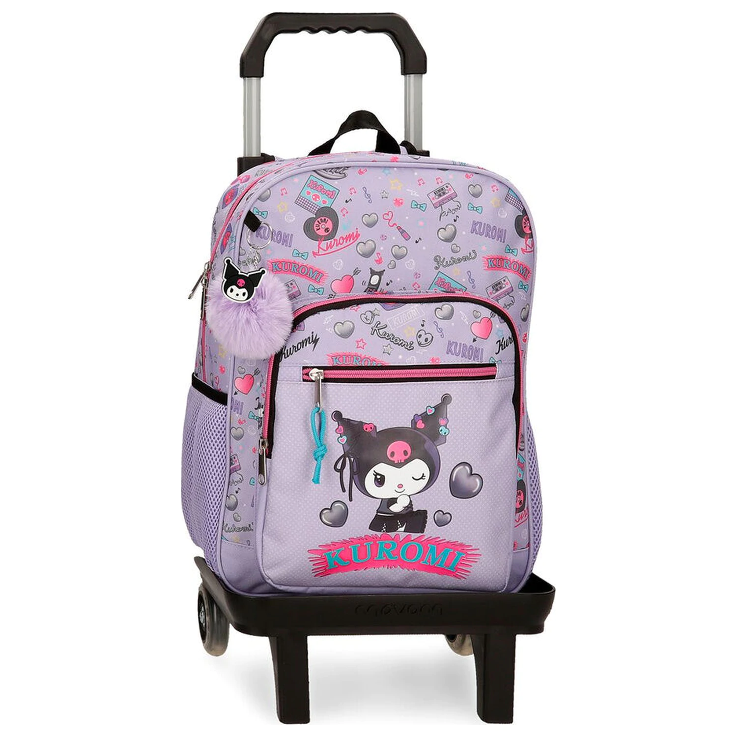 Hello Kitty Kuromi Retropop gurulós táska 38cm termékfotó