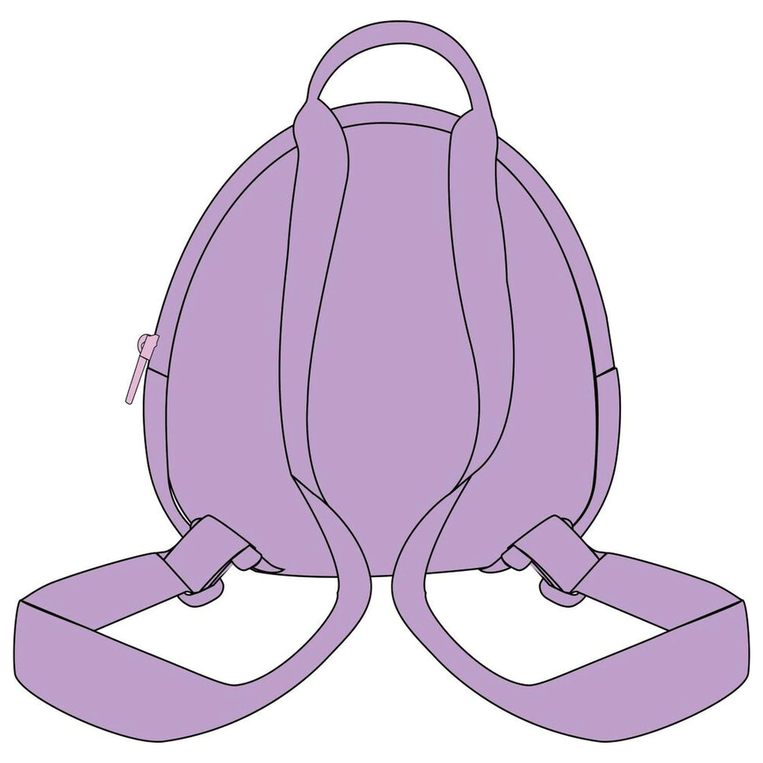 Hello Kitty Kuromi táska hátizsák 20cm termékfotó