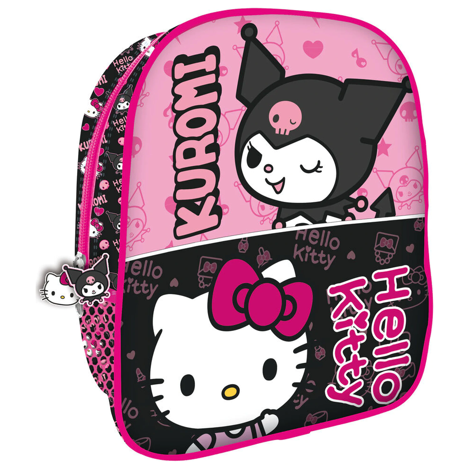 Hello Kitty & Kuromi táska hátizsák 26cm termékfotó