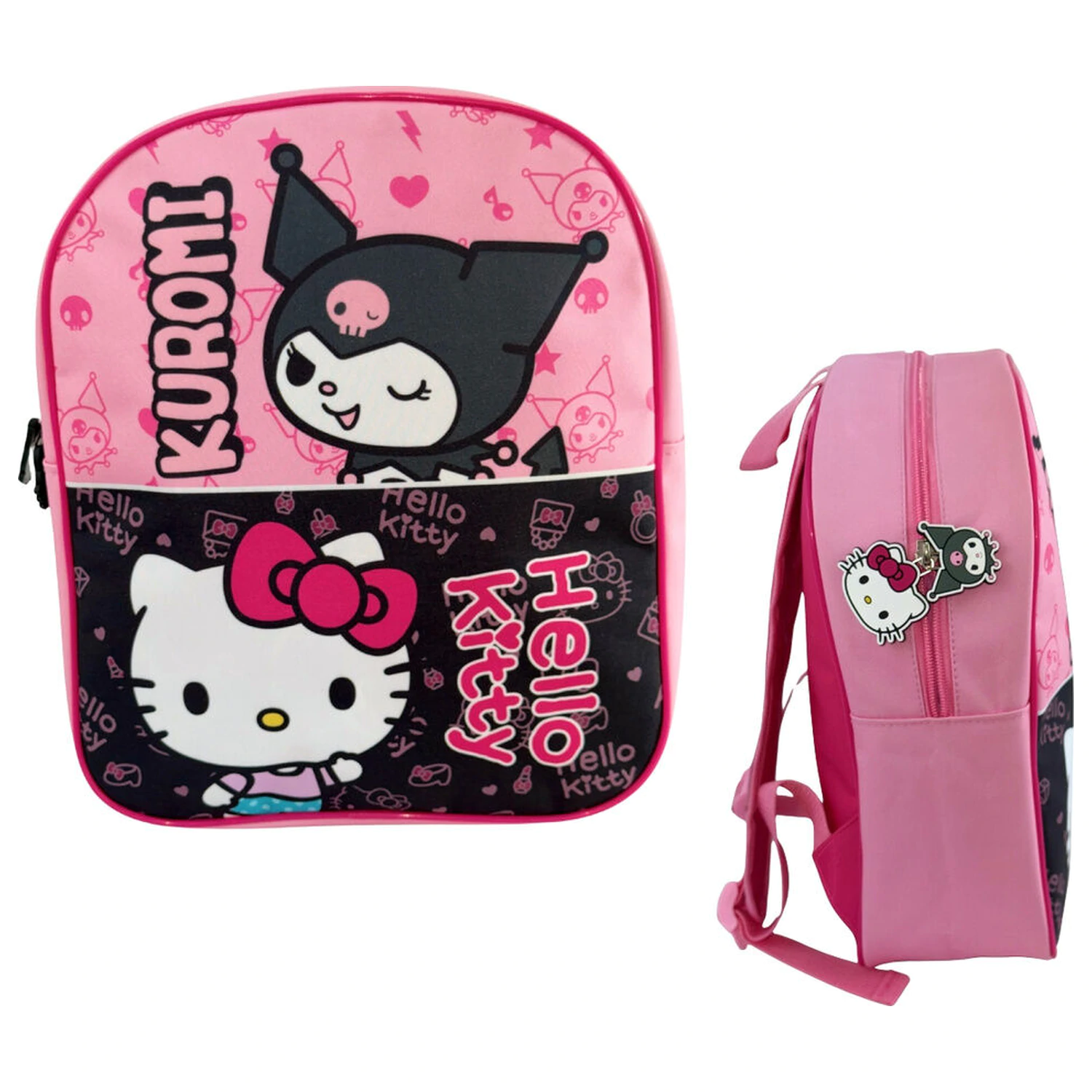 Hello Kitty & Kuromi táska hátizsák 30cm termékfotó