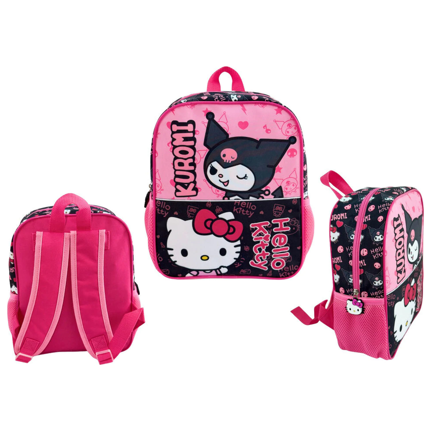 Hello Kitty & Kuromi táska hátizsák 30cm termékfotó
