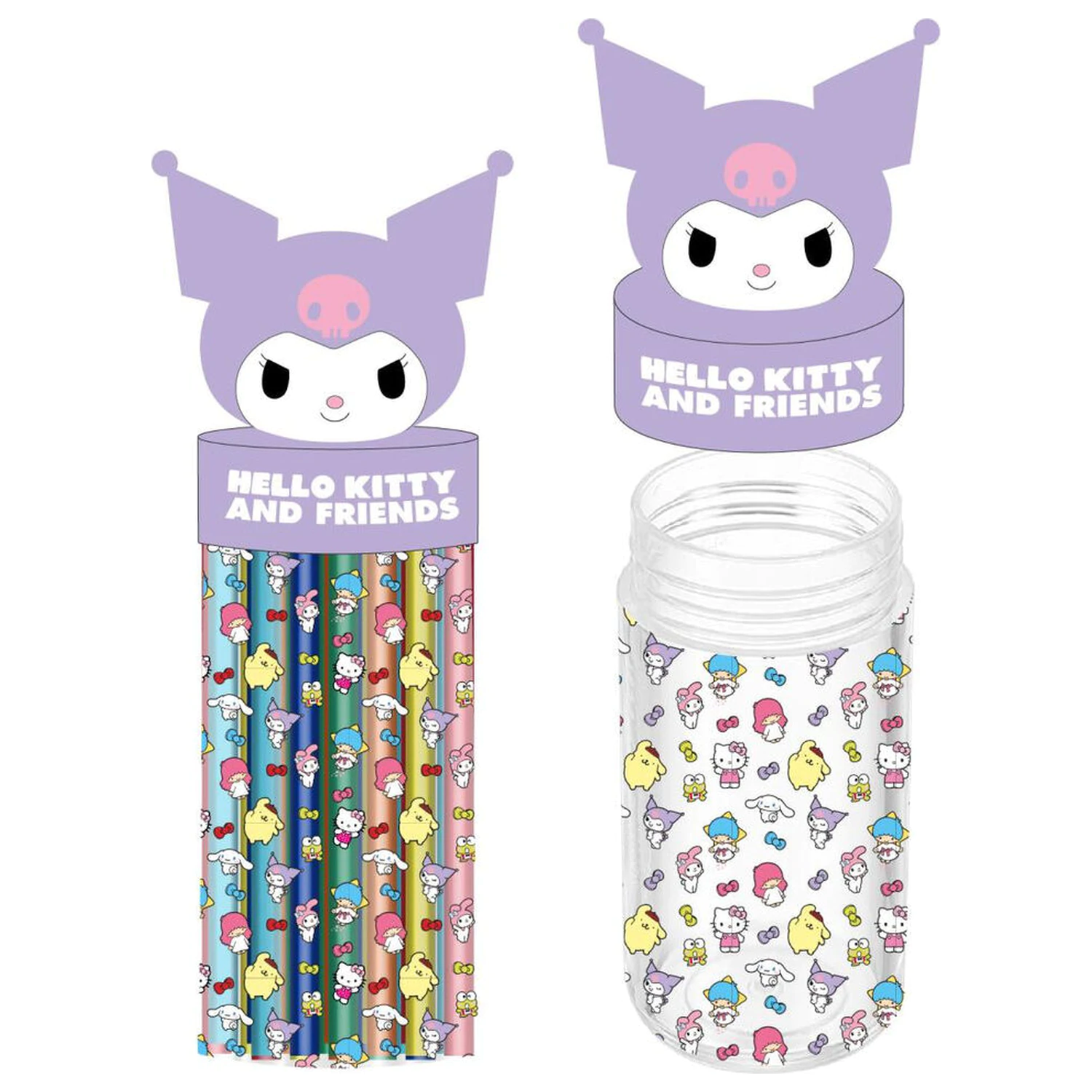 Hello Kitty Kuromi tolltartó termékfotó