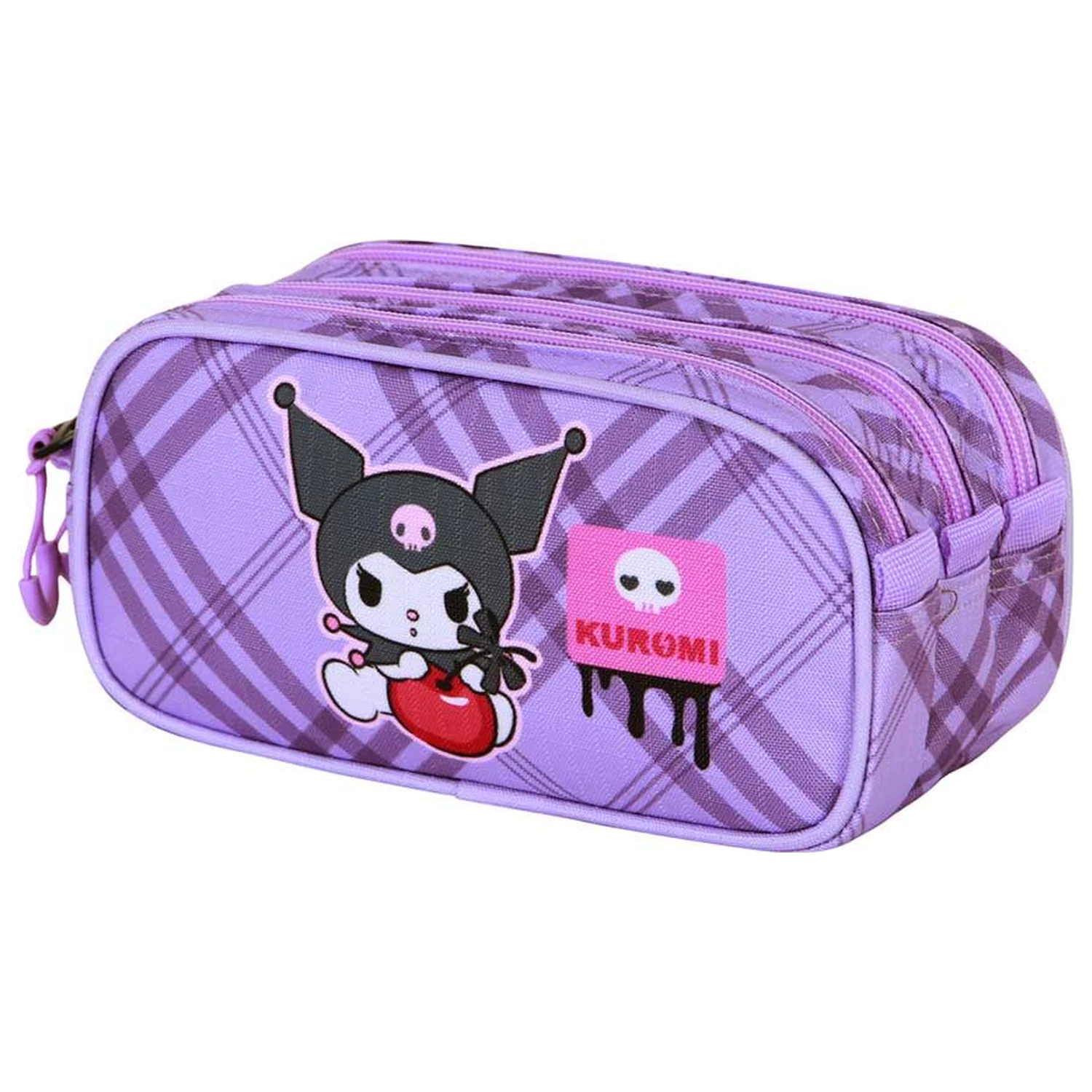 Hello Kitty Kuromi tripla tolltartó termékfotó