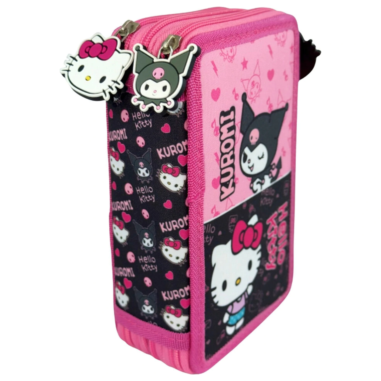 Hello Kitty & Kuromi tripla tolltartó termékfotó