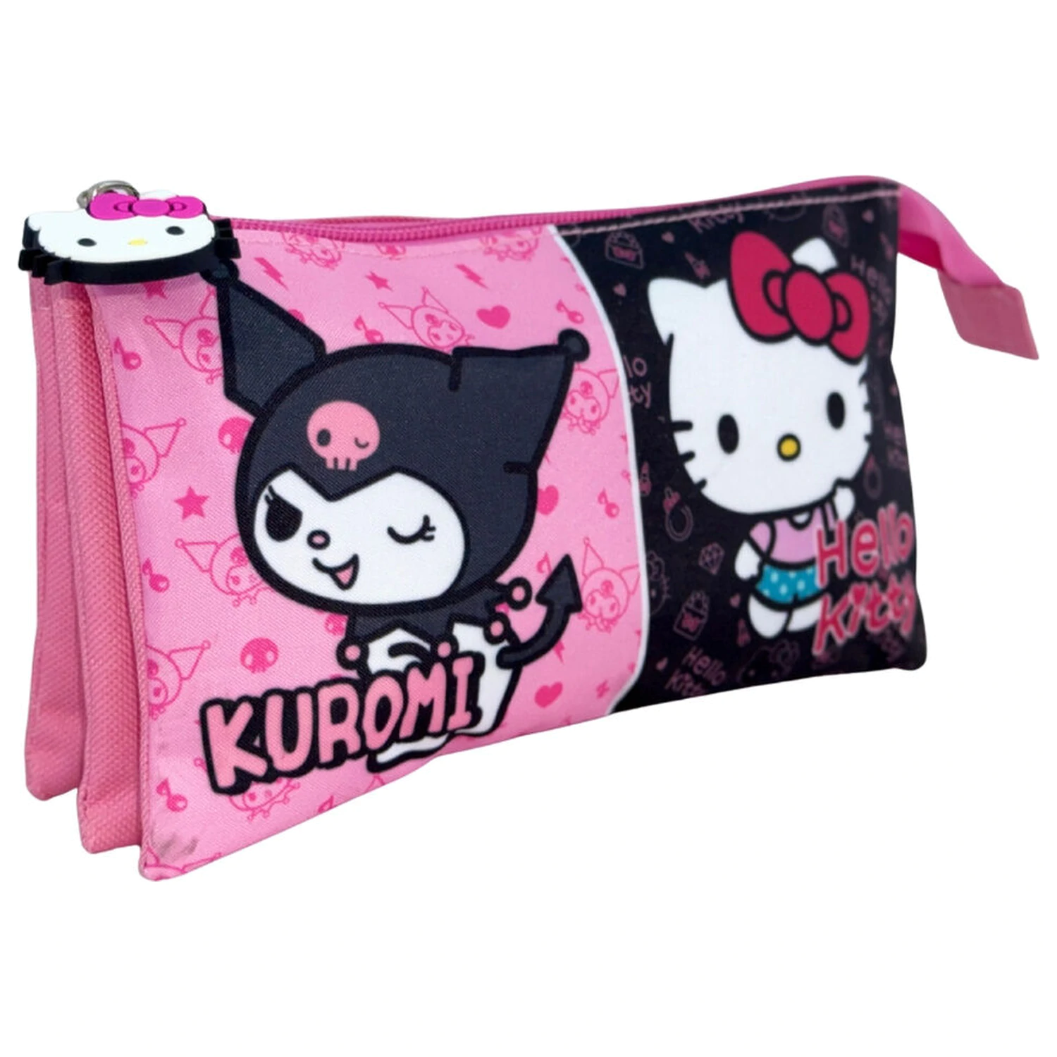 Hello Kitty & Kuromi tripla tolltartó termékfotó